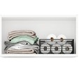 Armário Multiuso para Lavanderia Duo 70cm 2 Portas Branco - Telasul