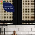 Armário de Cozinha de Aço Star 4 Peças com Balcão Branco/Preto