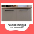 Balcão de Cozinha Telasul Caiena 80 Cm Mel/Fumê