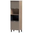 Paneleiro Telasul Caiena P/ Forno e Micro 70cm Mel/Fumê