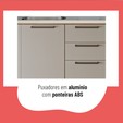 Cozinha Completa Telasul Caiena 5 Peças Mel/Fumê
