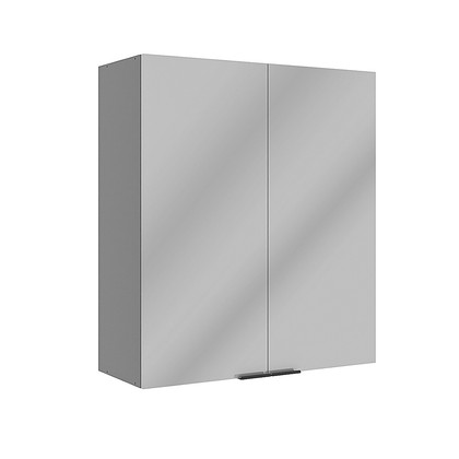Armario Lumina 800mm 2pt Cinza/Lacca Cinza