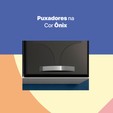Cozinha de Aço Compacta Telasul Rubi Smart Branco 4 Peças Branco/Preto