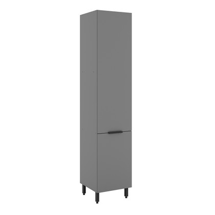 Paneleiro Lumina 500mm 2pt Cinza/Cinza