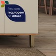 Balcão de Cozinha Castanha 800mm com Tampo Arenas/Freijó