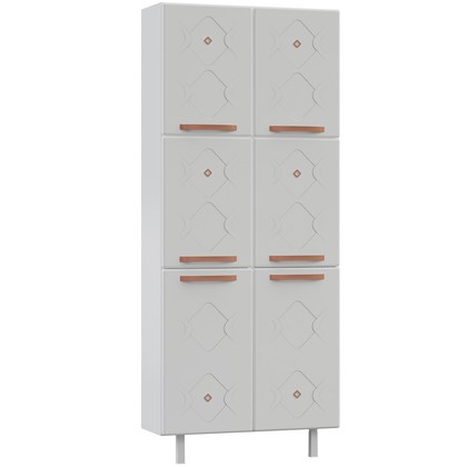 Paneleiro Duplo de Aço Mirage New Branco - Telasul