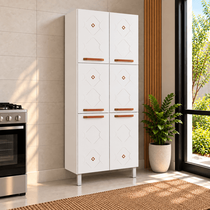 Paneleiro Duplo de Aço Mirage New Branco - Telasul