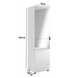 Sapateira Versa Home 600mm com Espelho Branco - Telasul