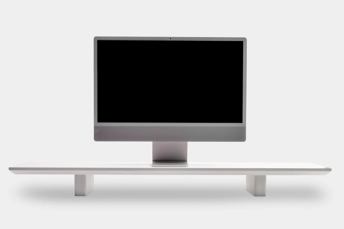 Estante Suporte de Monitor Stand Vesper Branco Giopro