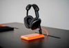 Suporte de Fone Odomae - Preto e Laranja - Móveis Gio