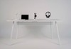 Mesa Office Escrivaninha Nobilis Minimal M1 Branco Giopro