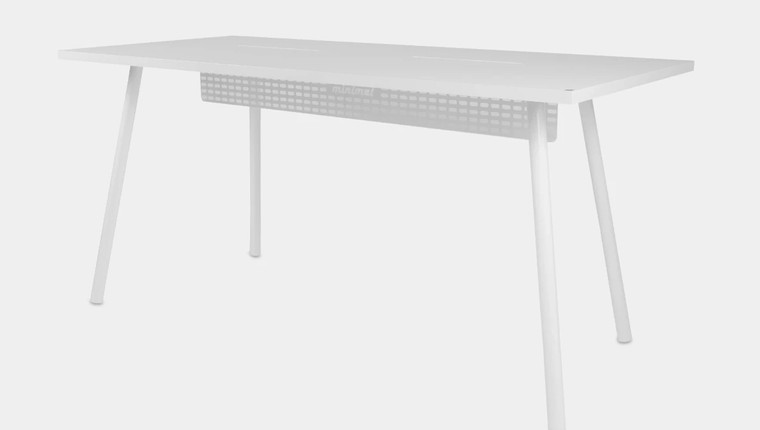 Mesa Office Escrivaninha Nobilis Minimal 160x70 Branco