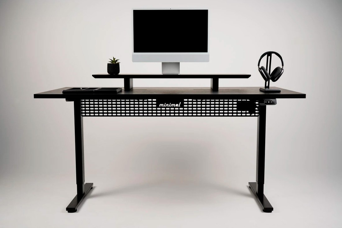 Mesa Regulagem de Altura Elétrica Giodesk Minimal M1 Giopro