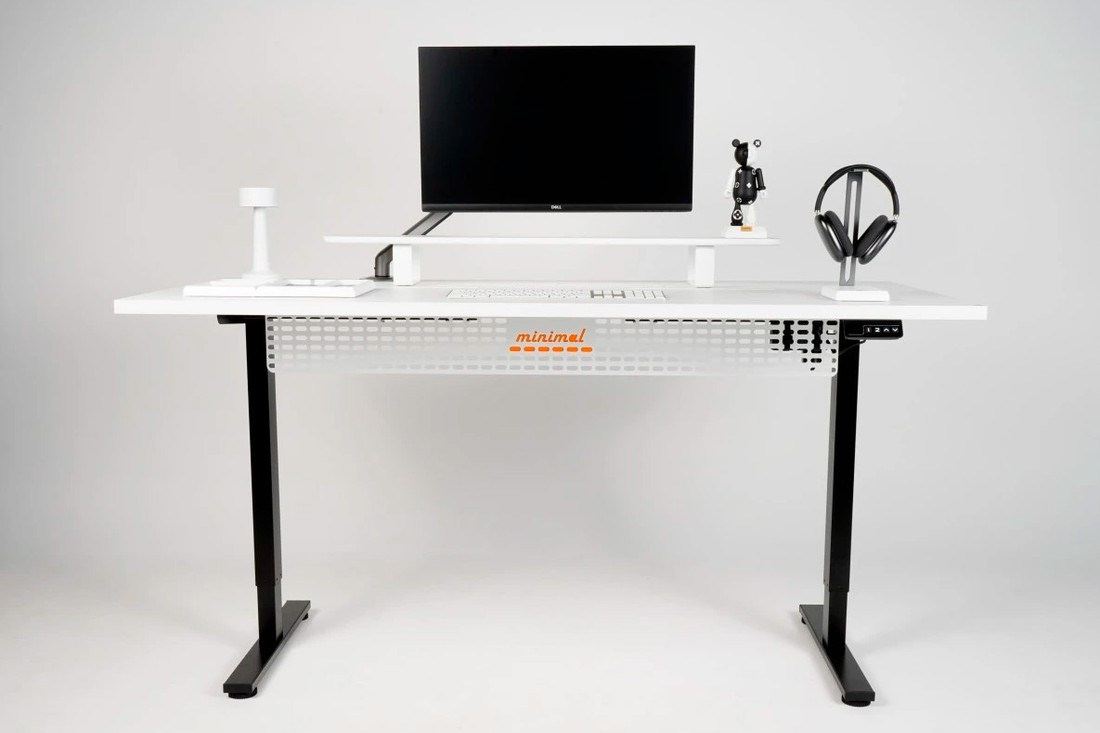 Mesa Regulagem de Altura Elétrica Giodesk Minimal M1 Giopro