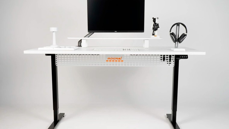 Mesa Regulagem de Altura Elétrica Giodesk Minimal M2 Giopro