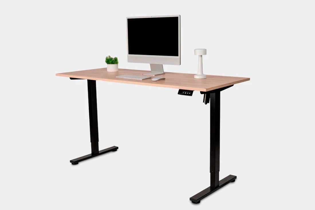 Mesa Modular Regulagem de Altura Elétrica Giodesk Slim M1