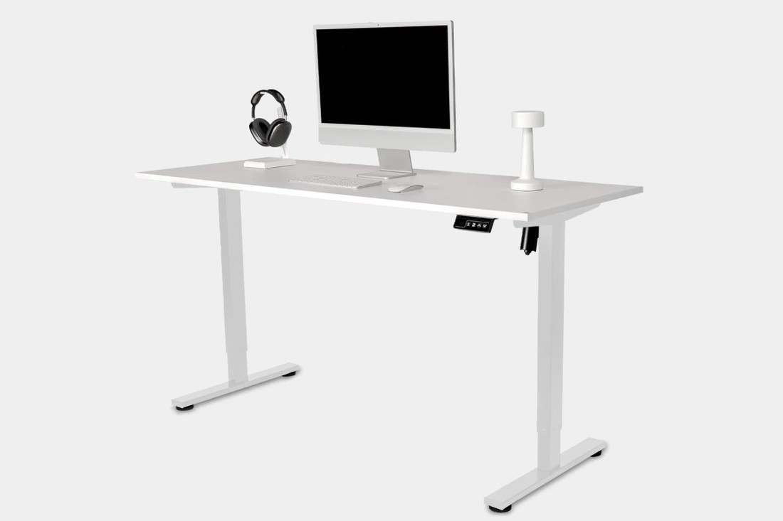 Mesa Modular Regulagem de Altura Elétrica Giodesk Slim M3