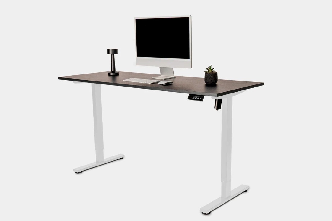 Mesa Modular Regulagem de Altura Elétrica Giodesk Slim M3