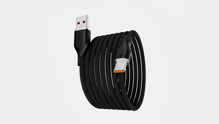 Cabo Hrebos Premium Curl Flow  Magnético Usb & Type-C
