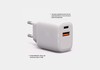 Carregador Turbo Hrebos Usb-C + Usb - 20w
