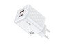 Carregador Turbo Hrebos Usb-C + Usb - 40w