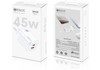 Carregador Turbo Hrebos Usb-C + Usb - 40w
