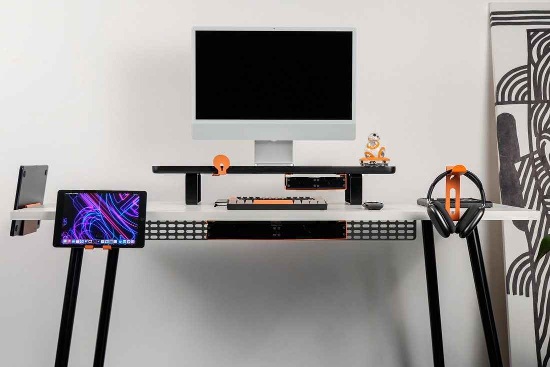 Mesa Modular Office Escrivaninha Nobilis Slim M1 Giopro