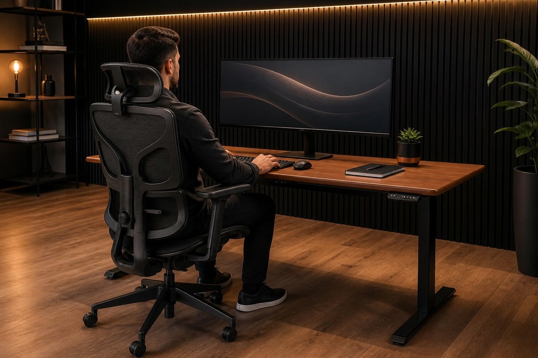 Cadeira Ergônomica Giopro Oreli Pro Elegancy Zr
