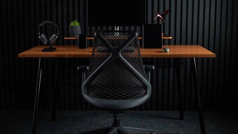 Mesa Office Escrivaninha Nobilis Minimal M2 Freijo/Preto Giopro