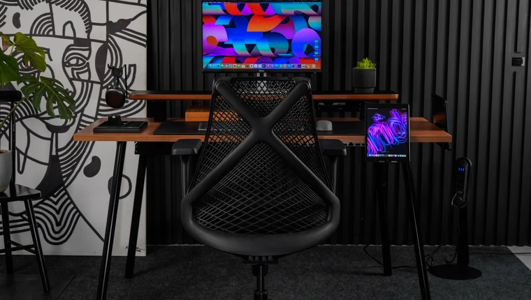 Mesa Modular Office Escrivaninha Nobilis Slim M1 Giopro