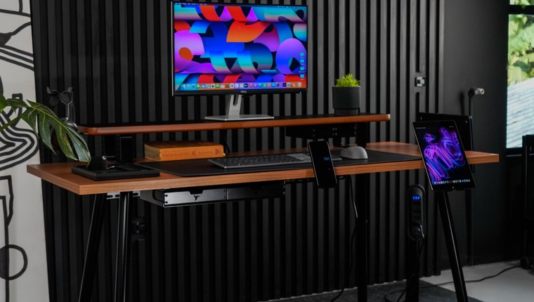 Mesa Modular Office Escrivaninha Nobilis Slim M2 Giopro