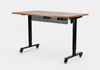 Mesa Regulagem de Altura Giodesk Minimal 160x70 Freijó