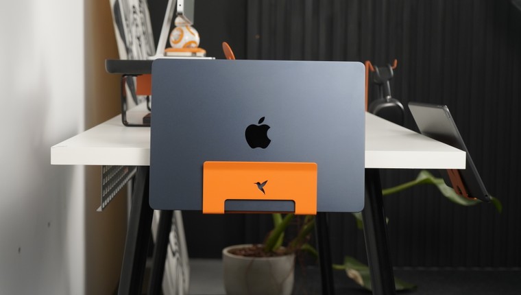 Suporte Laptop Laranja