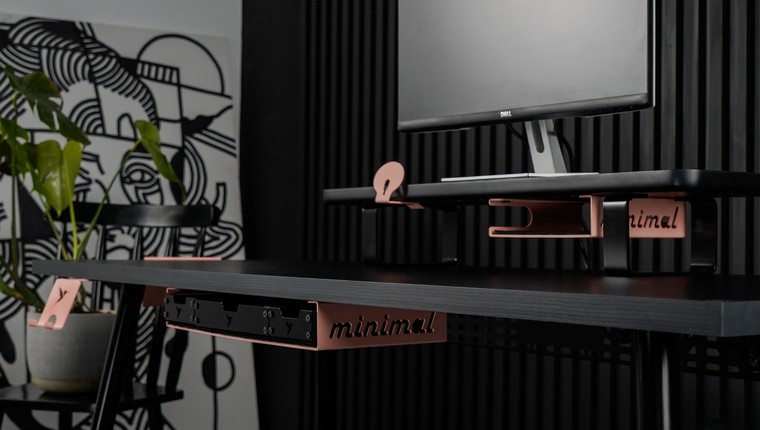 Bandeja Gaveta Grande Rosa