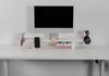 Estante Modular Suporte de Monitor Stand Minimal Pro 80x22 Branco