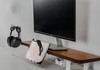 Estante Modular Suporte de Monitor Stand Minimal Pro 80x22 Freijó\bra