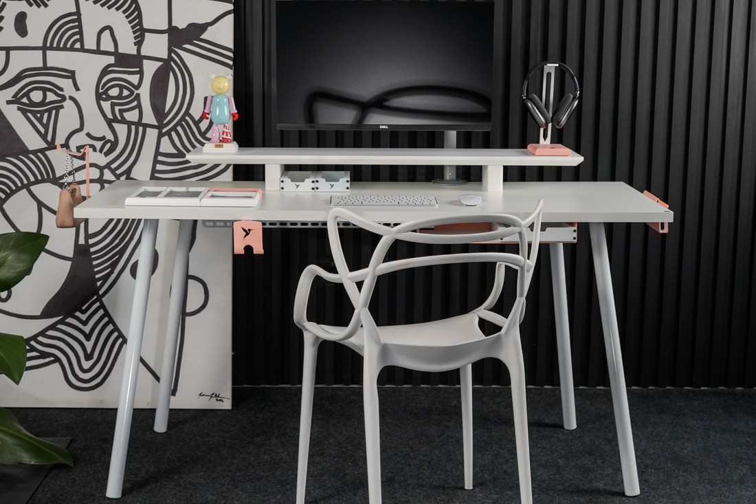 Mesa Modular Office Escrivaninha Nobilis Slim M3 Giopro
