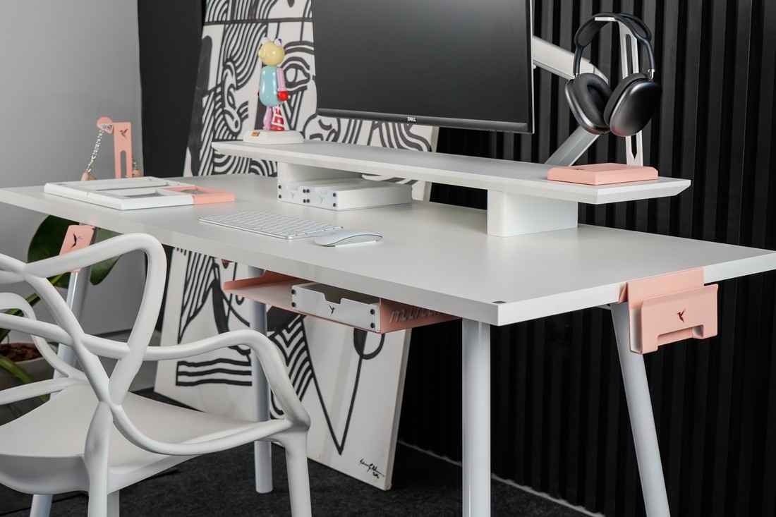 Mesa Modular Office Escrivaninha Nobilis Slim M3 Giopro