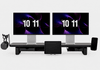 Estante Modular Suporte de Monitor Stand Minimal Pro 120x22 Preto