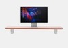 Estante Modular Suporte de Monitor Stand Minimal Pro 100x22 Freijó\bra