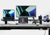 Mesa Regulagem de Altura Giodesk Pro 140x70 Preto