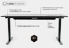 Mesa Regulagem de Altura Giodesk Pro 200x80 Preto
