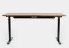 Mesa Regulagem de Altura Giodesk Pro 180x80 Preto/Madeira