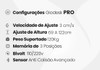 Mesa Regulagem de Altura Giodesk Pro 180x80 Preto/Madeira