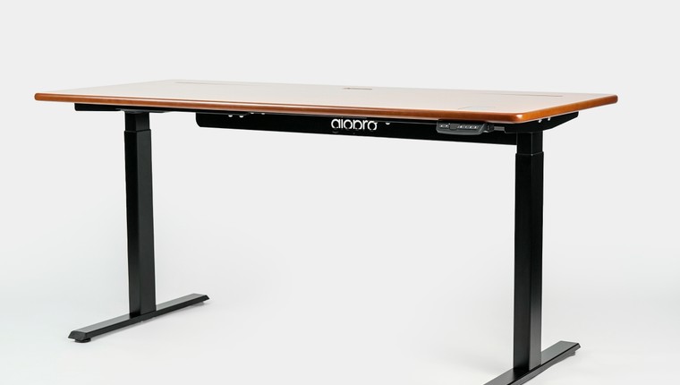 Mesa Regulagem de Altura Giodesk Pro 160x70 Freijó