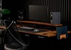 Mesa Regulagem de Altura Giodesk Pro 200x80 Freijó