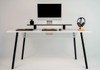 Mesa Office Escrivaninha Nobilis Minimal 180x70 Branco\pre