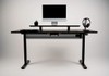 Mesa Regulagem de Altura Giodesk Minimal 180x70 Preto