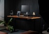 Mesa Regulagem de Altura Giodesk Minimal 180x70 Freijó