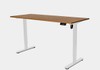 Mesa Modular Regulagem de Altura Elétrica Giodesk Slim Freijó/Bra M3